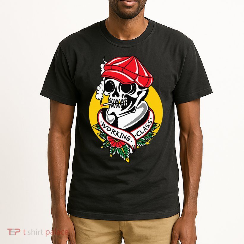 Working Class American Traditional Tattoo Old School Flash Tall T-Shirt