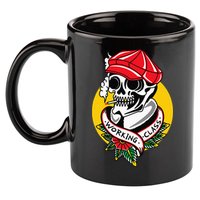 Working Class American Traditional Tattoo Old School Flash 11oz C Handle Ceramic Mug