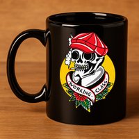 Working Class American Traditional Tattoo Old School Flash 11oz C Handle Ceramic Mug