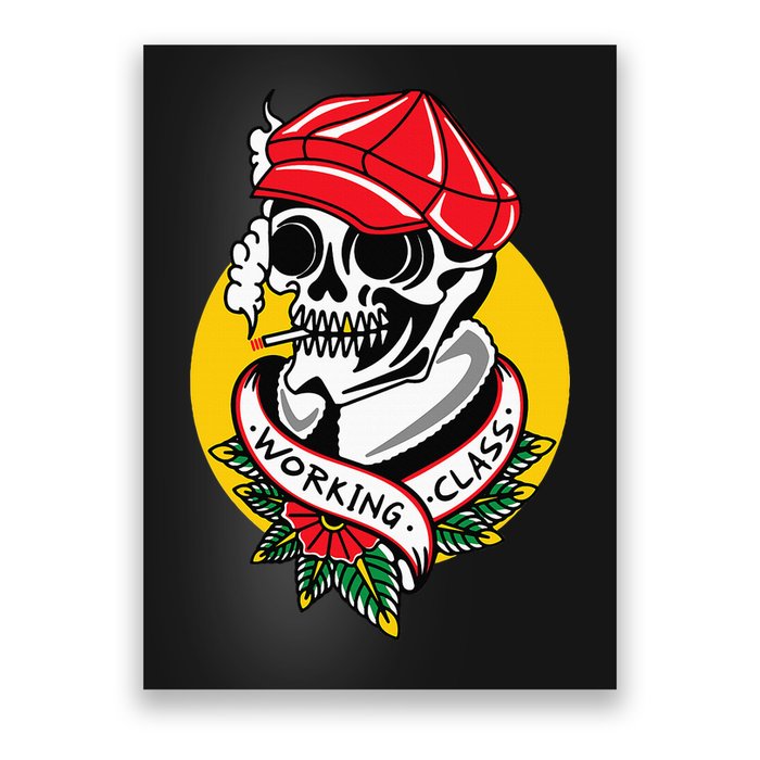 Working Class American Traditional Tattoo Old School Flash Poster