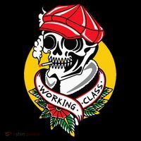 Working Class American Traditional Tattoo Old School Flash Poster