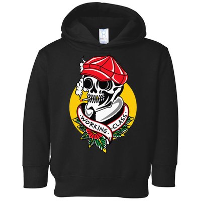 Working Class American Traditional Tattoo Old School Flash Toddler Hoodie