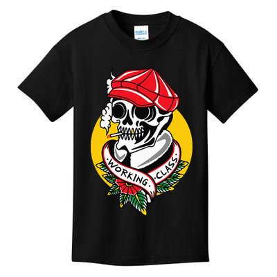 Working Class American Traditional Tattoo Old School Flash Kids T-Shirt