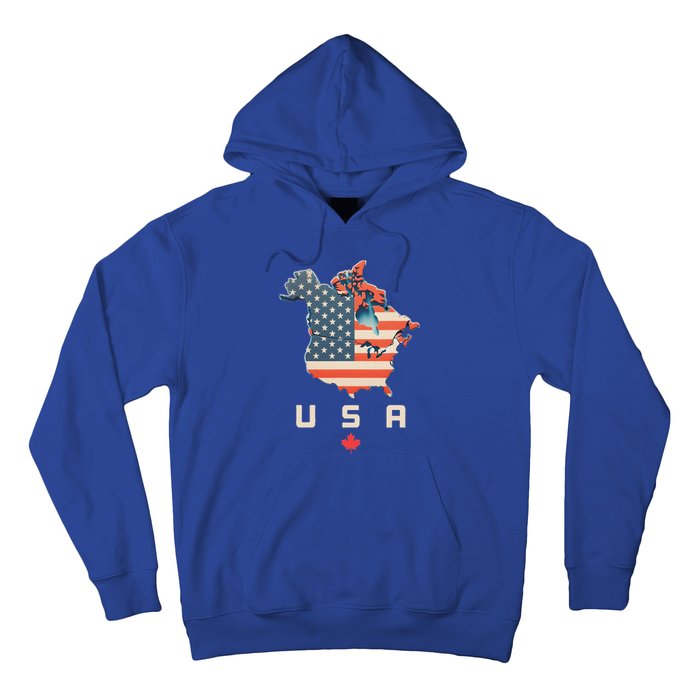 With Canada And Usa Map Annex America’S 51st State! Hoodie