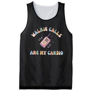 Walkie Calls Are My Cardio Special Education Teacher Mesh Reversible Basketball Jersey Tank