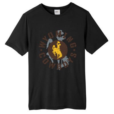 Wyoming Cowboys Apparel Roundup Funny Gift Tall Fusion ChromaSoft Performance T-Shirt