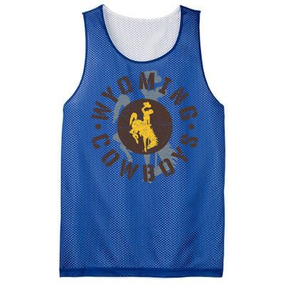 Wyoming Cowboys Apparel Roundup Funny Gift Mesh Reversible Basketball Jersey Tank