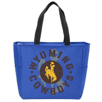 Wyoming Cowboys Apparel Roundup Funny Gift Zip Tote Bag