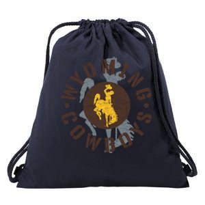 Wyoming Cowboys Apparel Roundup Funny Gift Drawstring Bag