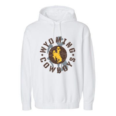 Wyoming Cowboys Apparel Roundup Funny Gift Garment-Dyed Fleece Hoodie