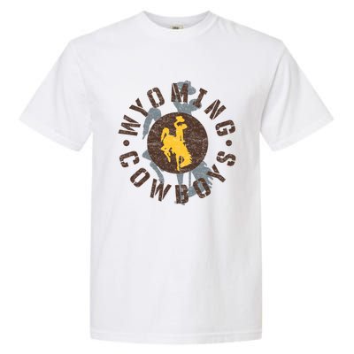 Wyoming Cowboys Apparel Roundup Funny Gift Garment-Dyed Heavyweight T-Shirt