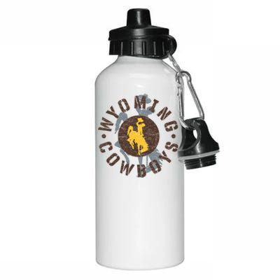 Wyoming Cowboys Apparel Roundup Funny Gift Aluminum Water Bottle