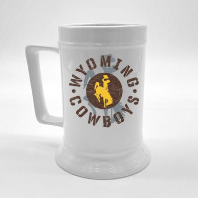 Wyoming Cowboys Apparel Roundup Funny Gift Beer Stein