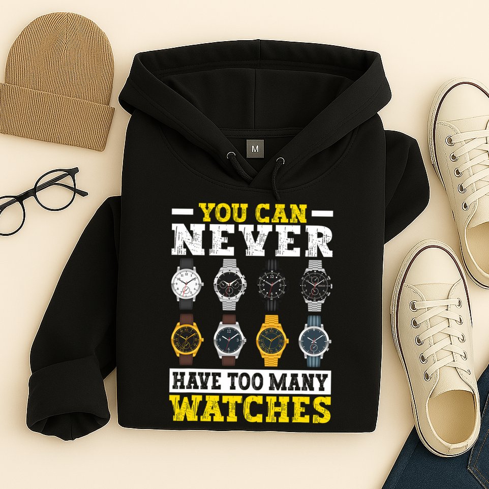 Watches Collector Addict Enthusiast Horologist Hoodie