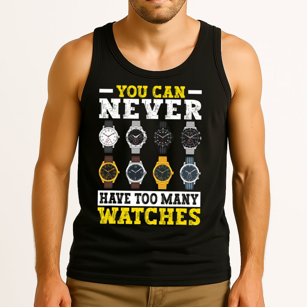 Watches Collector Addict Enthusiast Horologist Tank Top