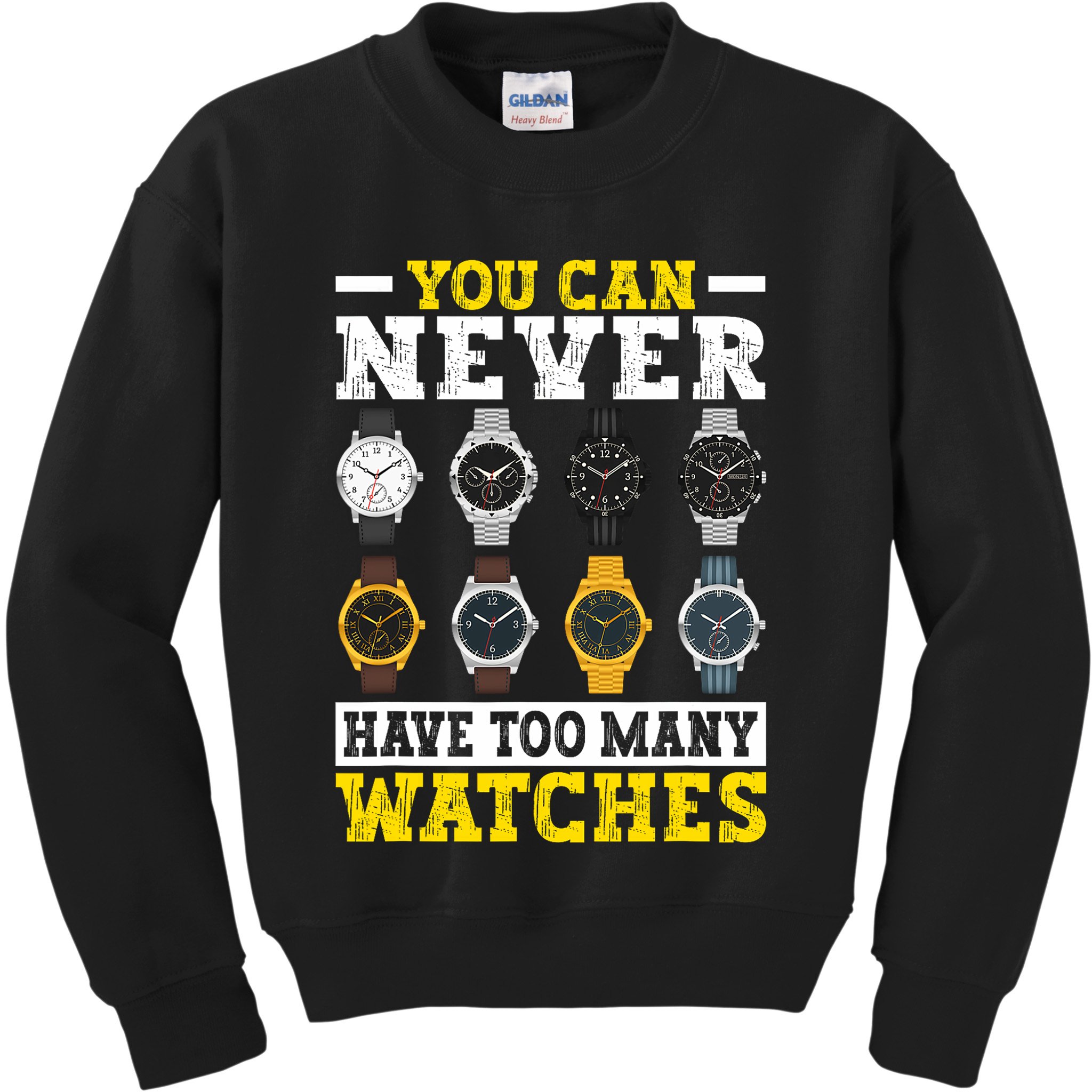 Watches Collector Addict Enthusiast Horologist Kids Sweatshirt