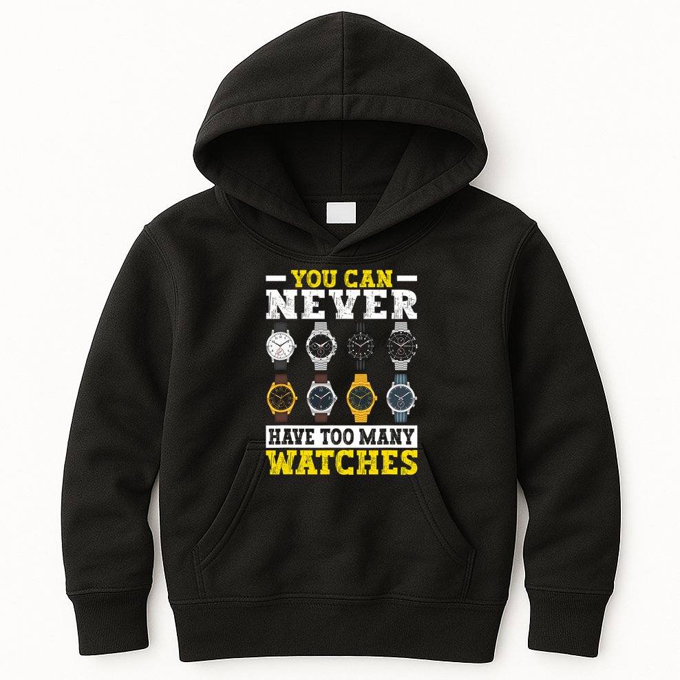 Watches Collector Addict Enthusiast Horologist Kids Hoodie