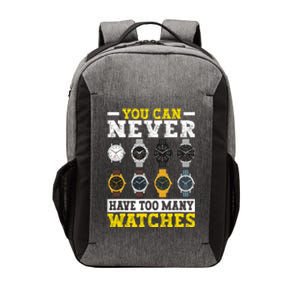 Watches Collector Addict Enthusiast Horologist Vector Backpack