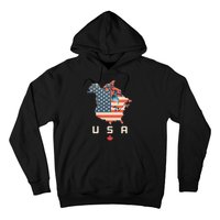 With Canada And Usa Map Annex America’S 51st State! Hoodie