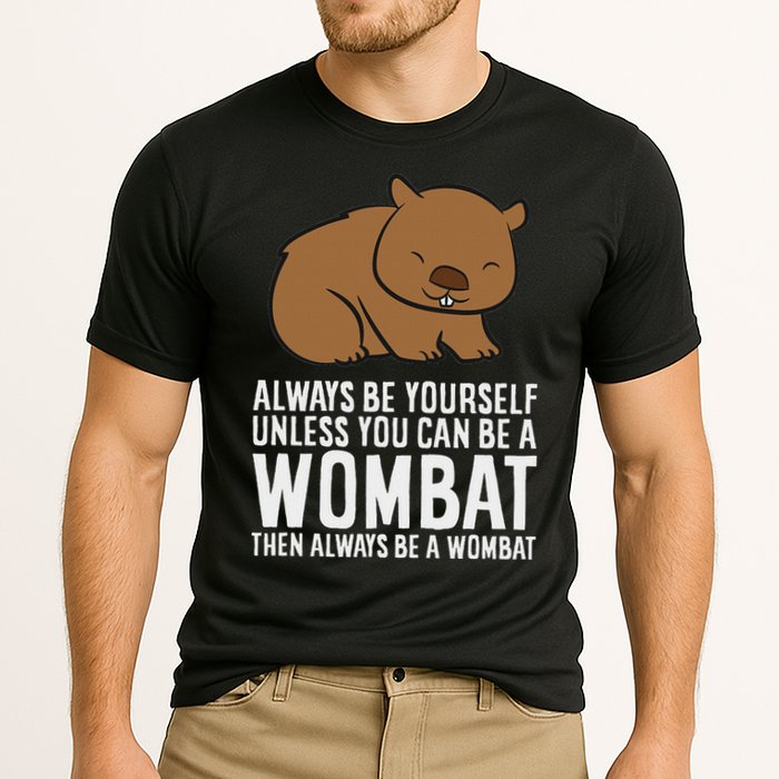 Wombat Costume Always Be Yourself Unless You Can Be A Wombat Performance Shirt
