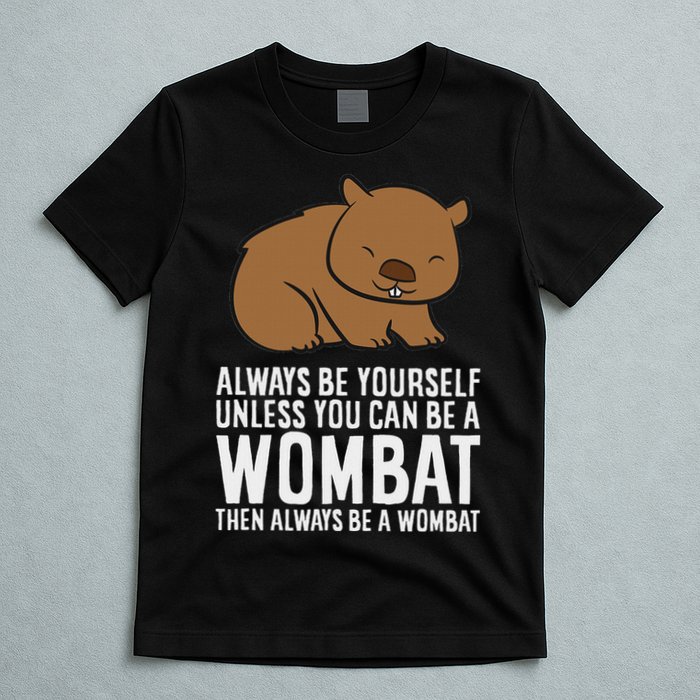 Wombat Costume Always Be Yourself Unless You Can Be A Wombat T-Shirt