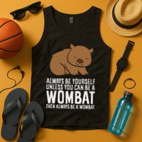Wombat Costume Always Be Yourself Unless You Can Be A Wombat Tank Top
