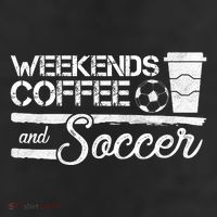 Weekends Coffee And Soccer Cool Comfort Performance Bucket Hat
