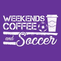 Weekends Coffee And Soccer Long Sleeve Shirt
