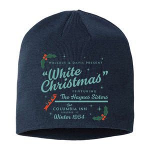 White Christmas Ad Sustainable Beanie