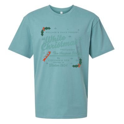 White Christmas Ad Sueded Cloud Jersey T-Shirt