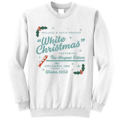 White Christmas Ad Sweatshirt