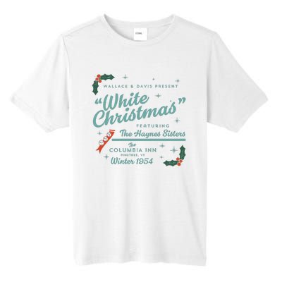 White Christmas Ad Tall Fusion ChromaSoft Performance T-Shirt