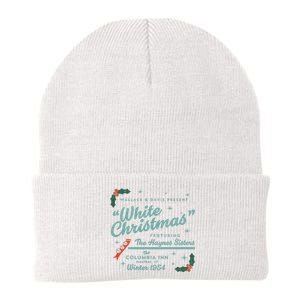 White Christmas Ad Knit Cap Winter Beanie