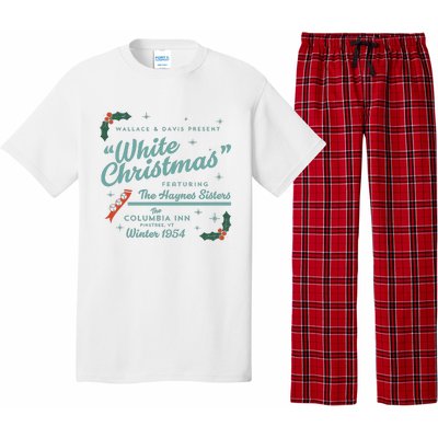 White Christmas Ad Pajama Set