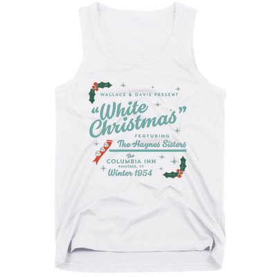 White Christmas Ad Tank Top