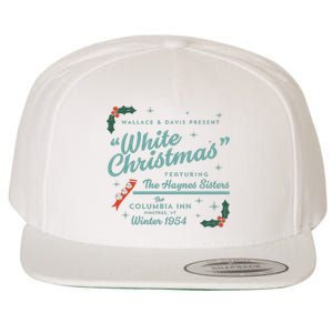 White Christmas Ad Wool Snapback Cap