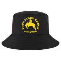 Where Cowboys Are Made Four Sixes Ranch Cool Comfort Performance Bucket Hat