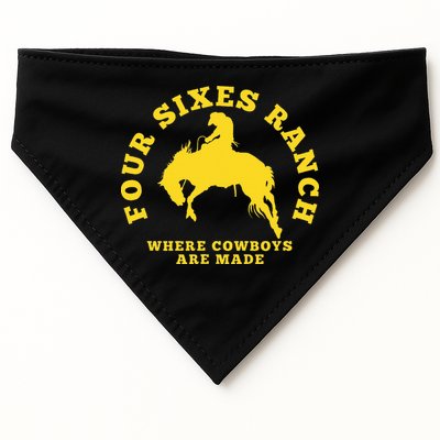 Where Cowboys Are Made Four Sixes Ranch USA-Made Doggie Bandana