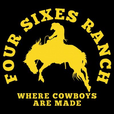 Where Cowboys Are Made Four Sixes Ranch T-Shirt