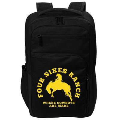 Where Cowboys Are Made Four Sixes Ranch Impact Tech Backpack