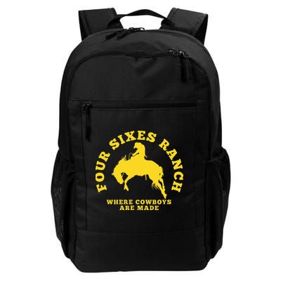 Where Cowboys Are Made Four Sixes Ranch Backpack