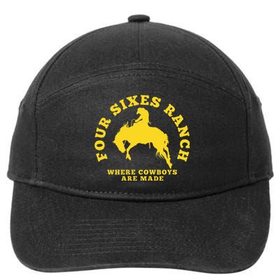 Where Cowboys Are Made Four Sixes Ranch 7-Panel Snapback Hat