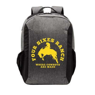 Where Cowboys Are Made Four Sixes Ranch Vector Backpack