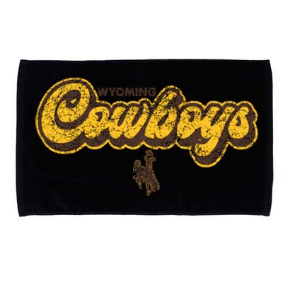 Wyoming Cowboys Apparel Bubble Script Gift Microfiber Hand Towel