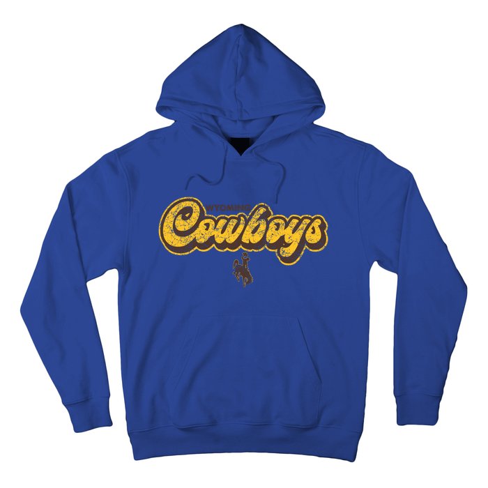 Wyoming Cowboys Apparel Bubble Script Gift Hoodie