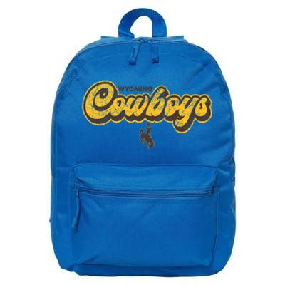 Wyoming Cowboys Apparel Bubble Script Gift 16 in Basic Backpack