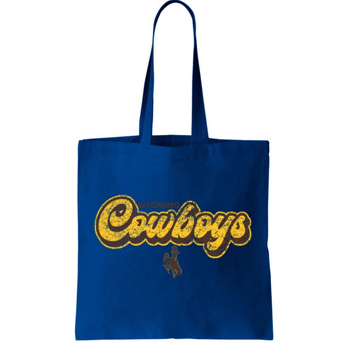 Wyoming Cowboys Apparel Bubble Script Gift Tote Bag