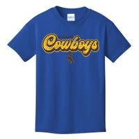 Wyoming Cowboys Apparel Bubble Script Gift Kids T-Shirt