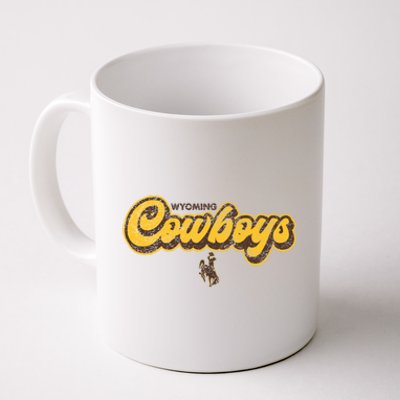 Wyoming Cowboys Apparel Bubble Script Gift Coffee Mug