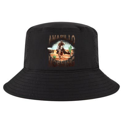 Western Cowboy Amarillo By Morning Country Music Cool Comfort Performance Bucket Hat